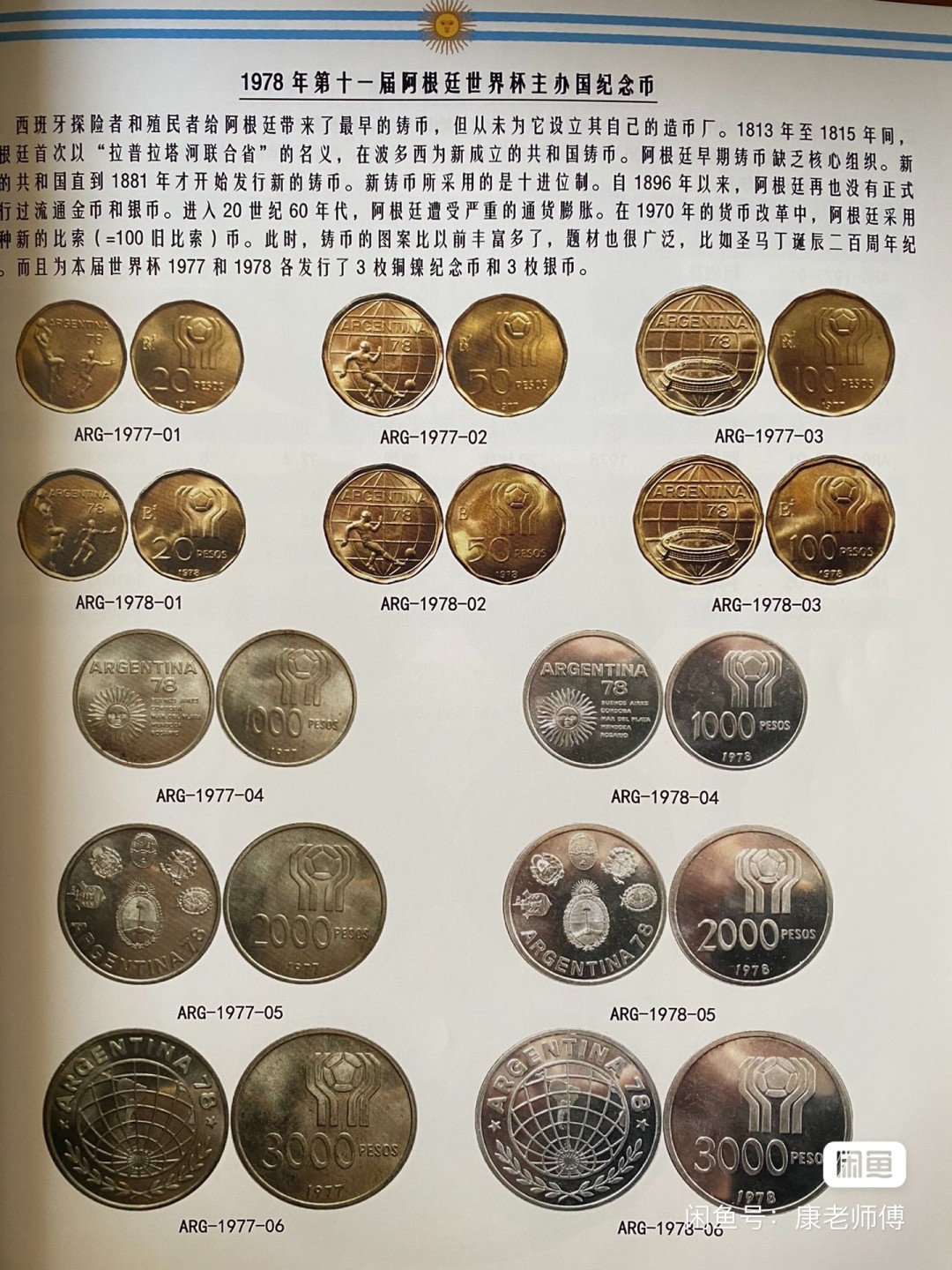 1978年阿根廷世界杯纪念币