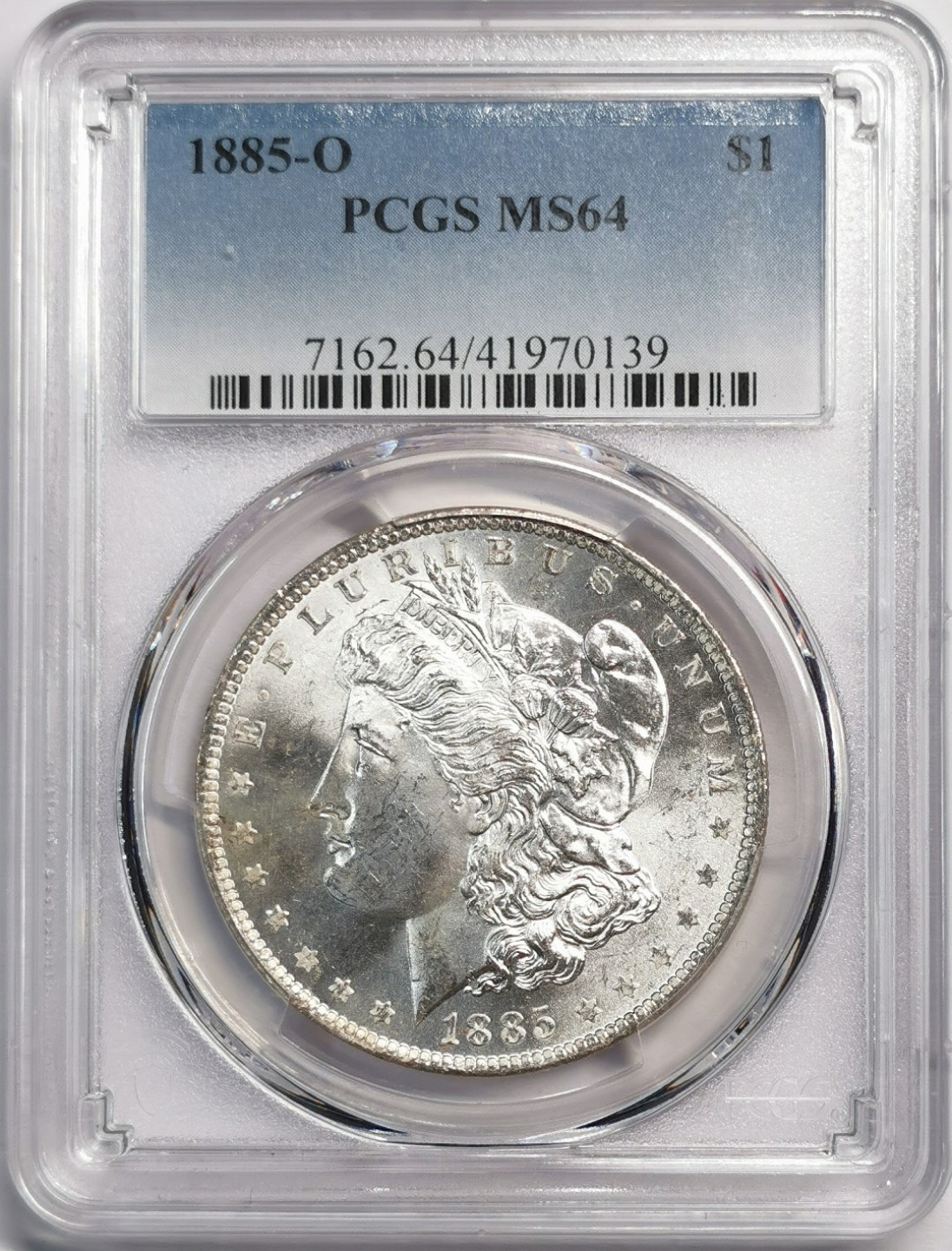 凡希社世界钱币微拍第二百零四期 1885O摩根壹元PCGS-MS64