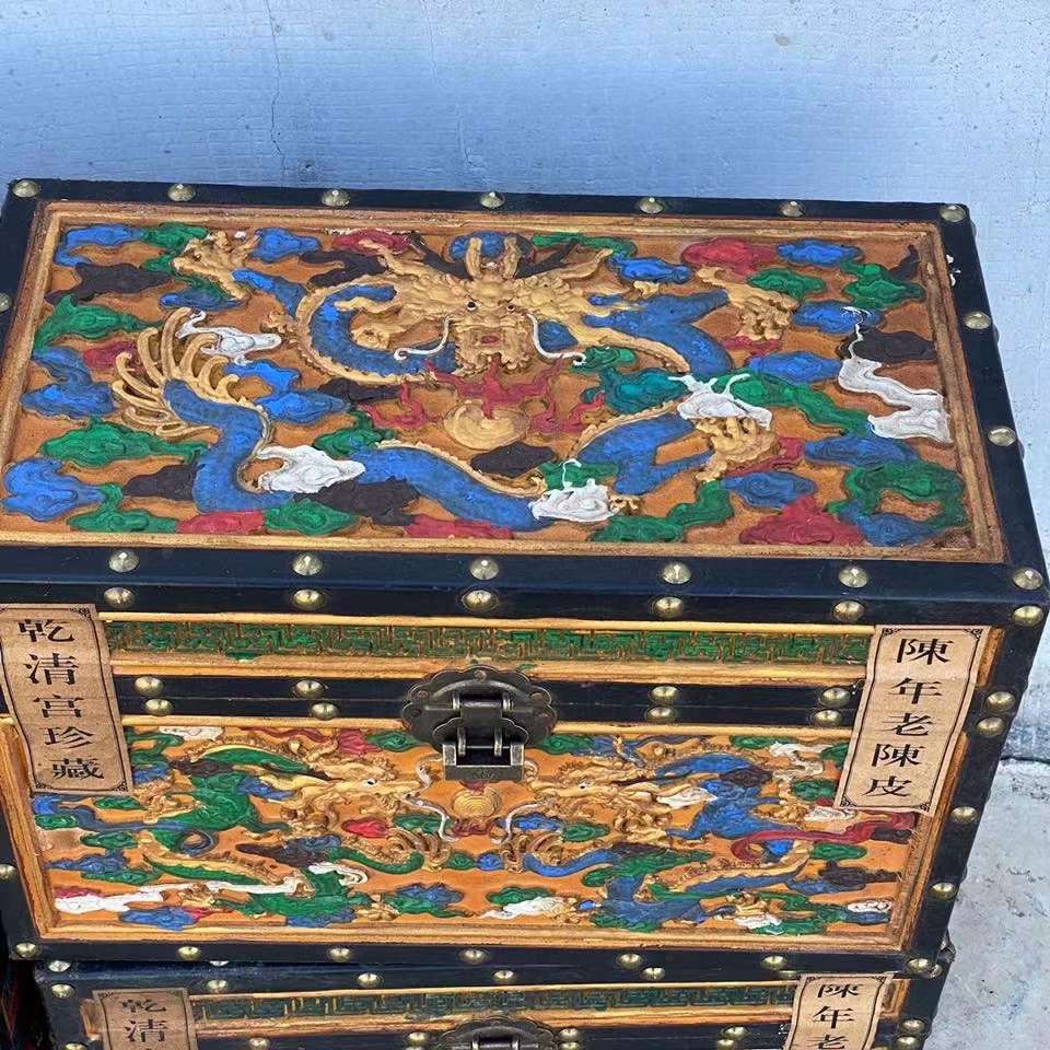 漆器箱装陈年老陈皮(单个价格)