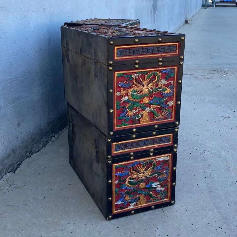漆器箱装陈年老陈皮(单个价格)