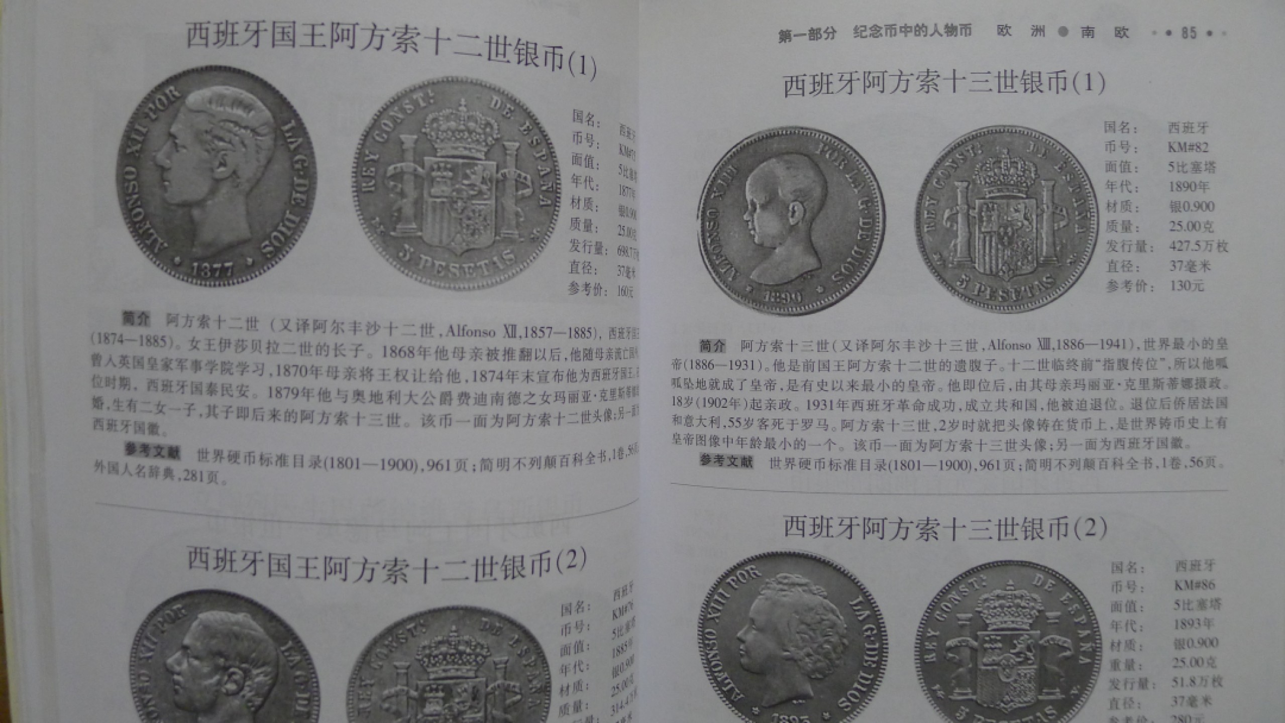 世界钱币章牌书籍专场拍卖第57期 世界人物硬币鉴赏