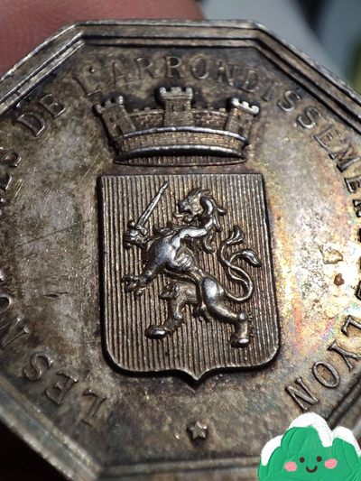 gush小明220713 法国八角银章火彩立体感强