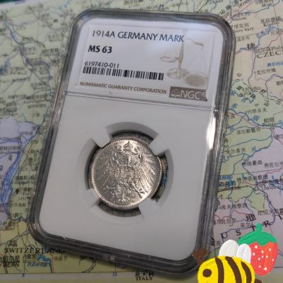 gush小明220713 - 1914德国1马克银币