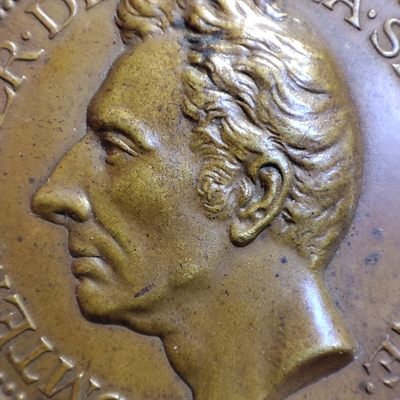 gush小明220713 法国政治家铜章1878