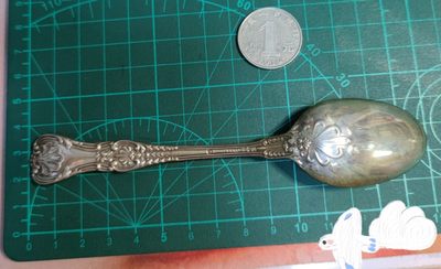 gush小明220713 英国古董银勺32克