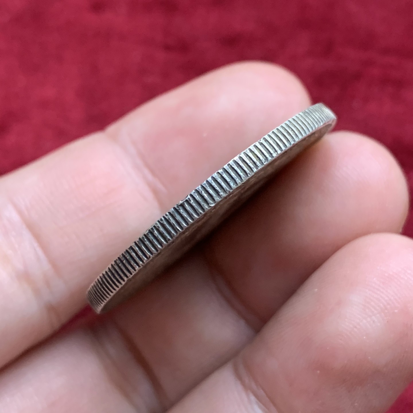 《竞宝斋》第73场-本周日，周一2场连拍（全场不限金额包邮） 法属印支 1931年 1P 银币 又称最后的坐洋 原味包浆