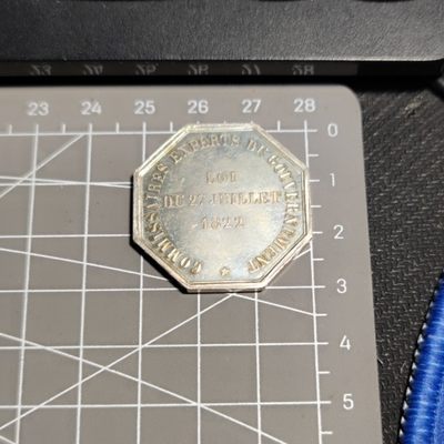 gush小明220713 法国八角银章墨丘利原光