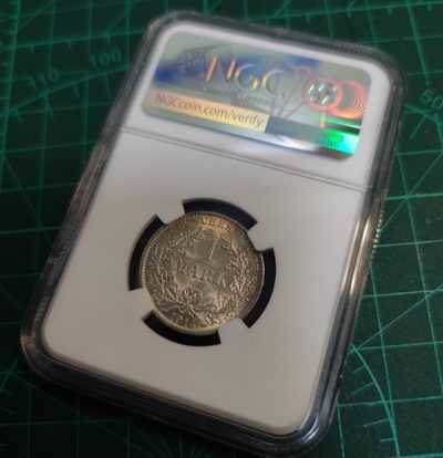 gush小明220713 1914德国1马克银币