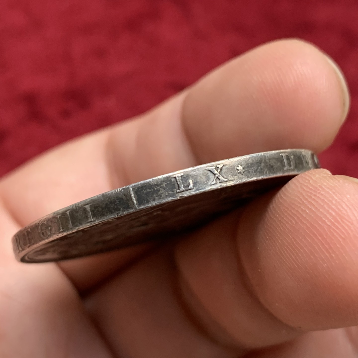 《竞宝斋》第73场-本周日，周一2场连拍（全场不限金额包邮） 英国1896年维多利亚披纱马剑 AU好品 细节不错 边无磕碰 铭文完整