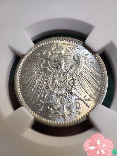 gush小明220713 1914德国1马克银币