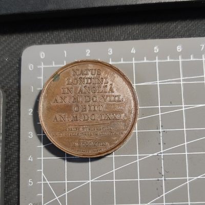 gush小明220713 法国1818米尔顿纪念铜章