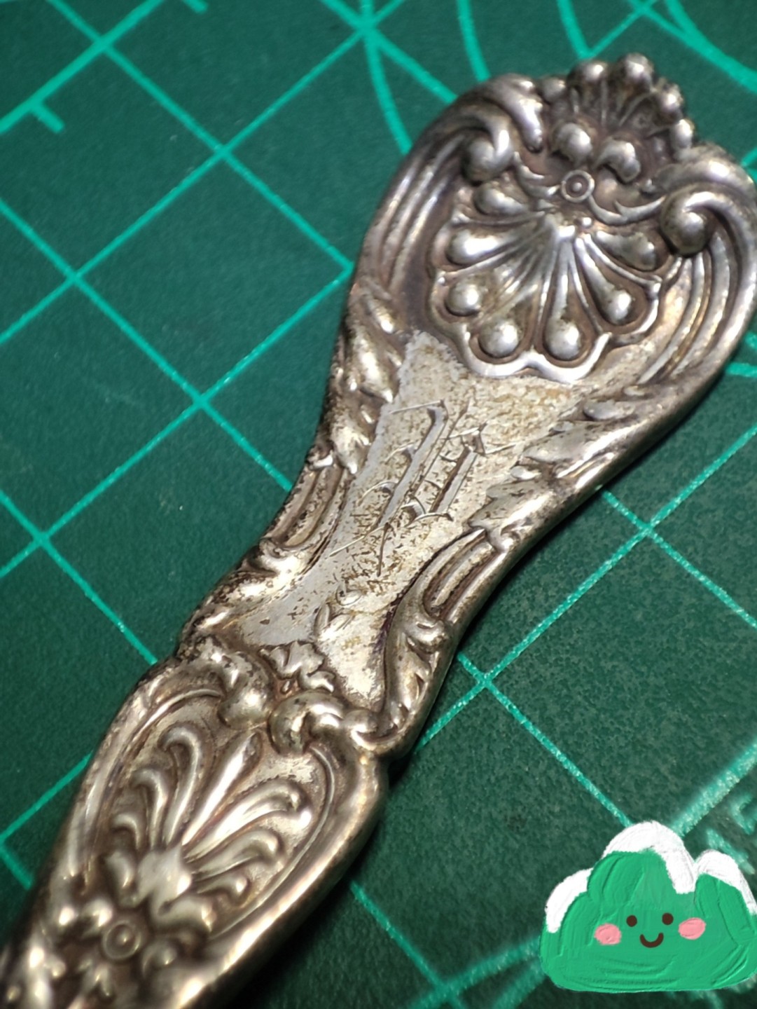 gush小明220713 英国古董银勺32克