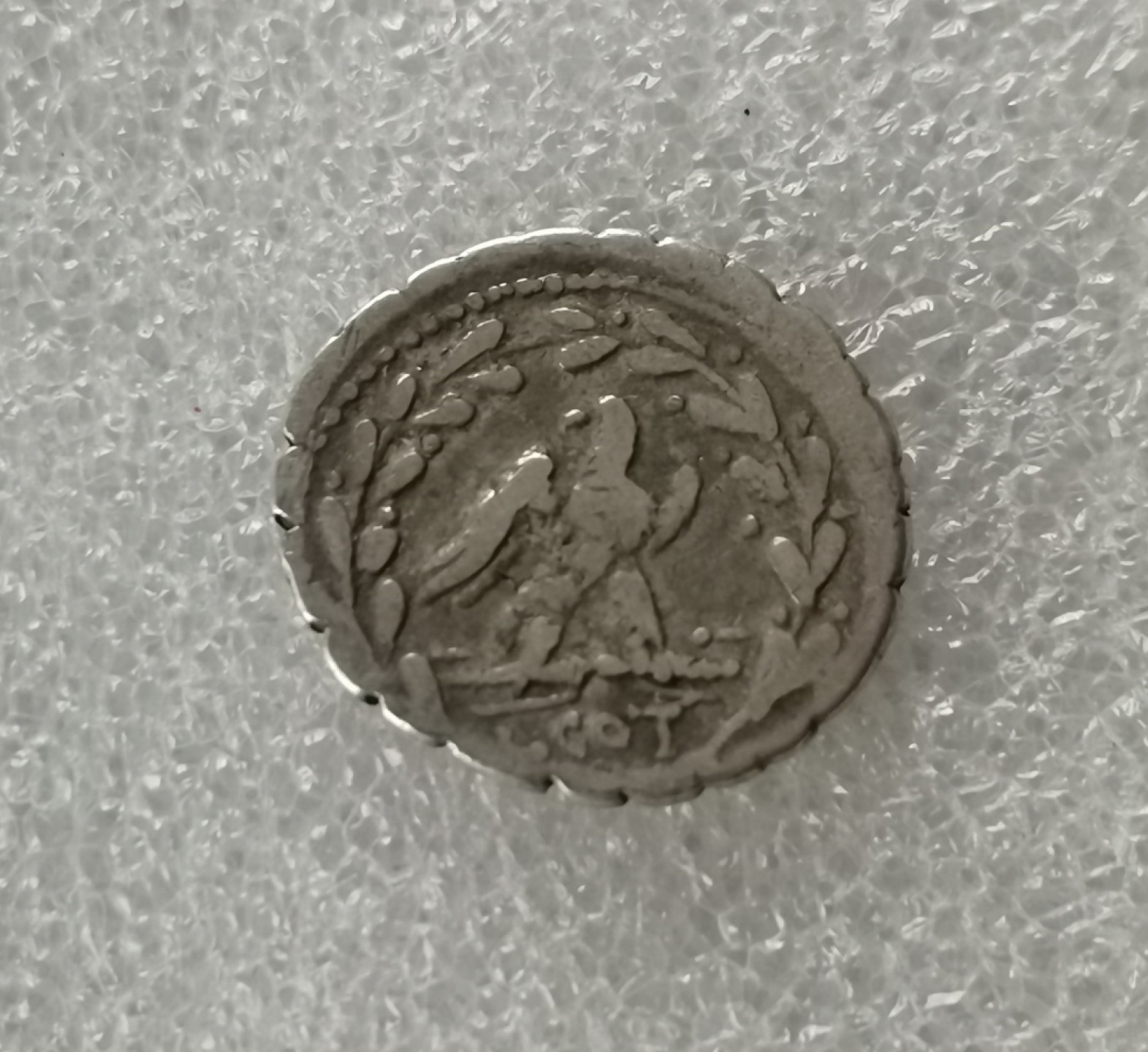 瓶子🏺第47期拍卖会 古罗马共和国公元前105年火神齿轮1狄纳里银币