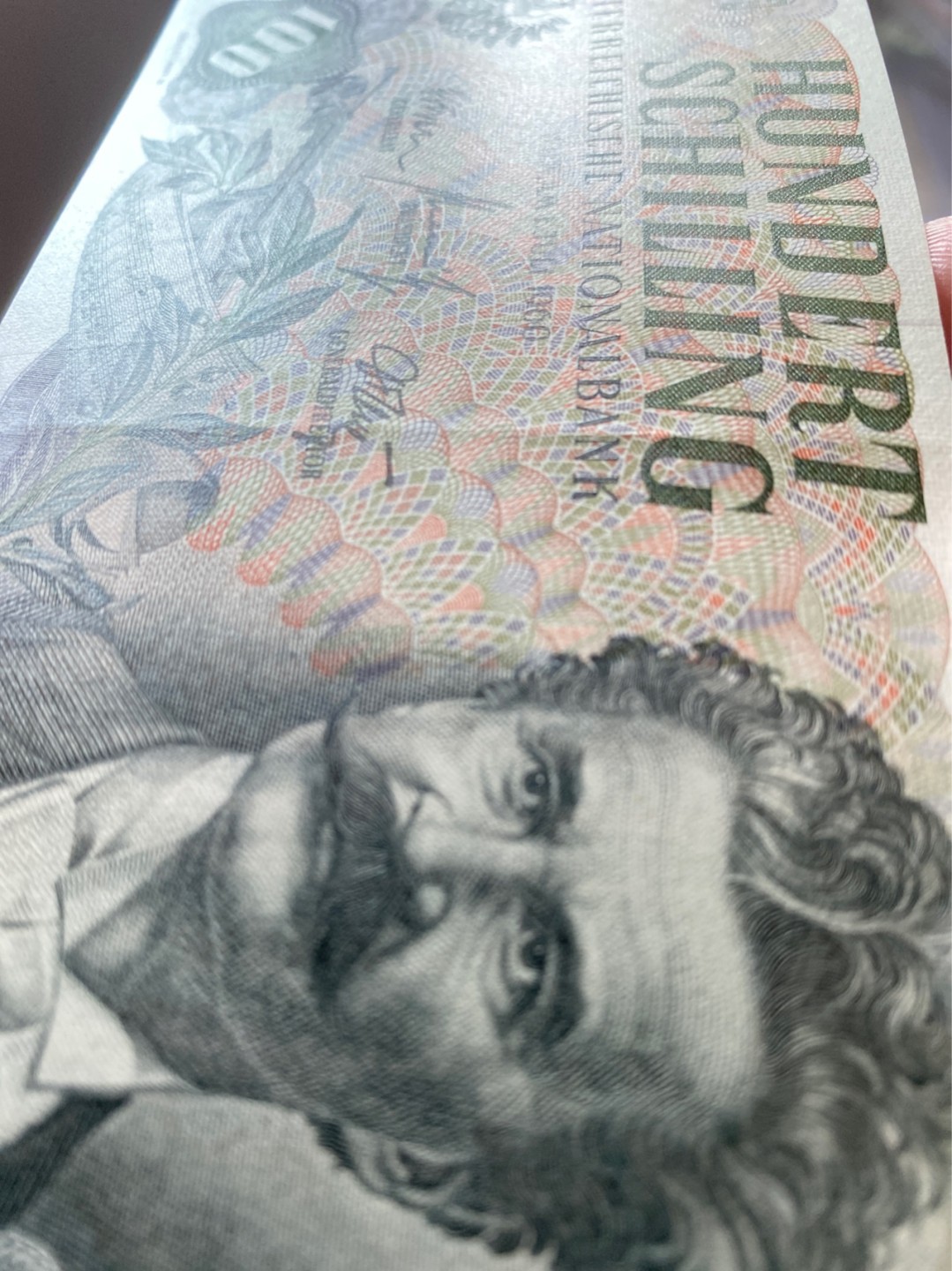 收藏联盟Quantum Auction 第175期拍卖 1960年奥地利100先令 施特劳斯和美泉宫 品相AU