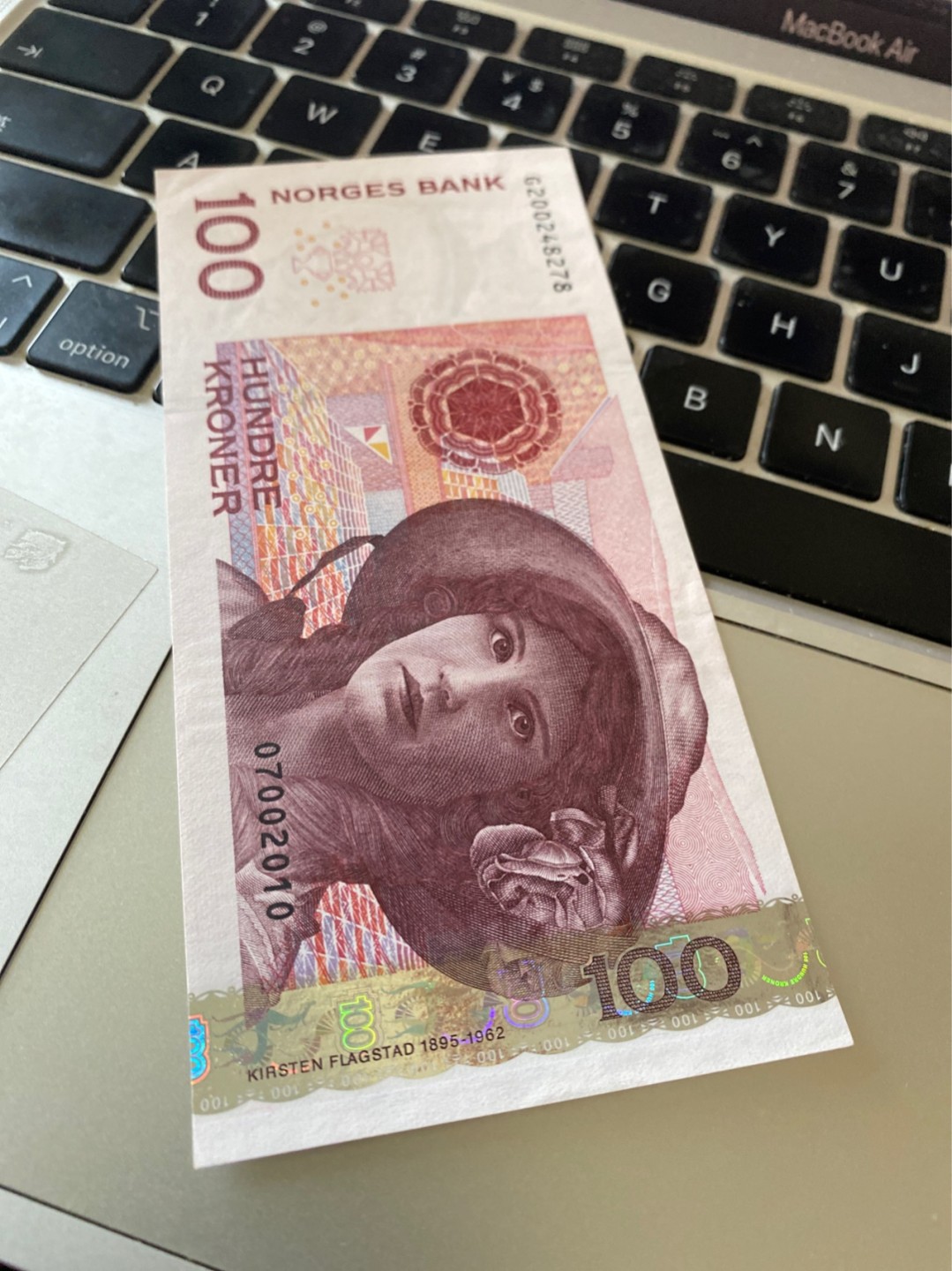 收藏联盟Quantum Auction 第175期拍卖 挪威纸币三张 200/100 流通AU品 50UNC