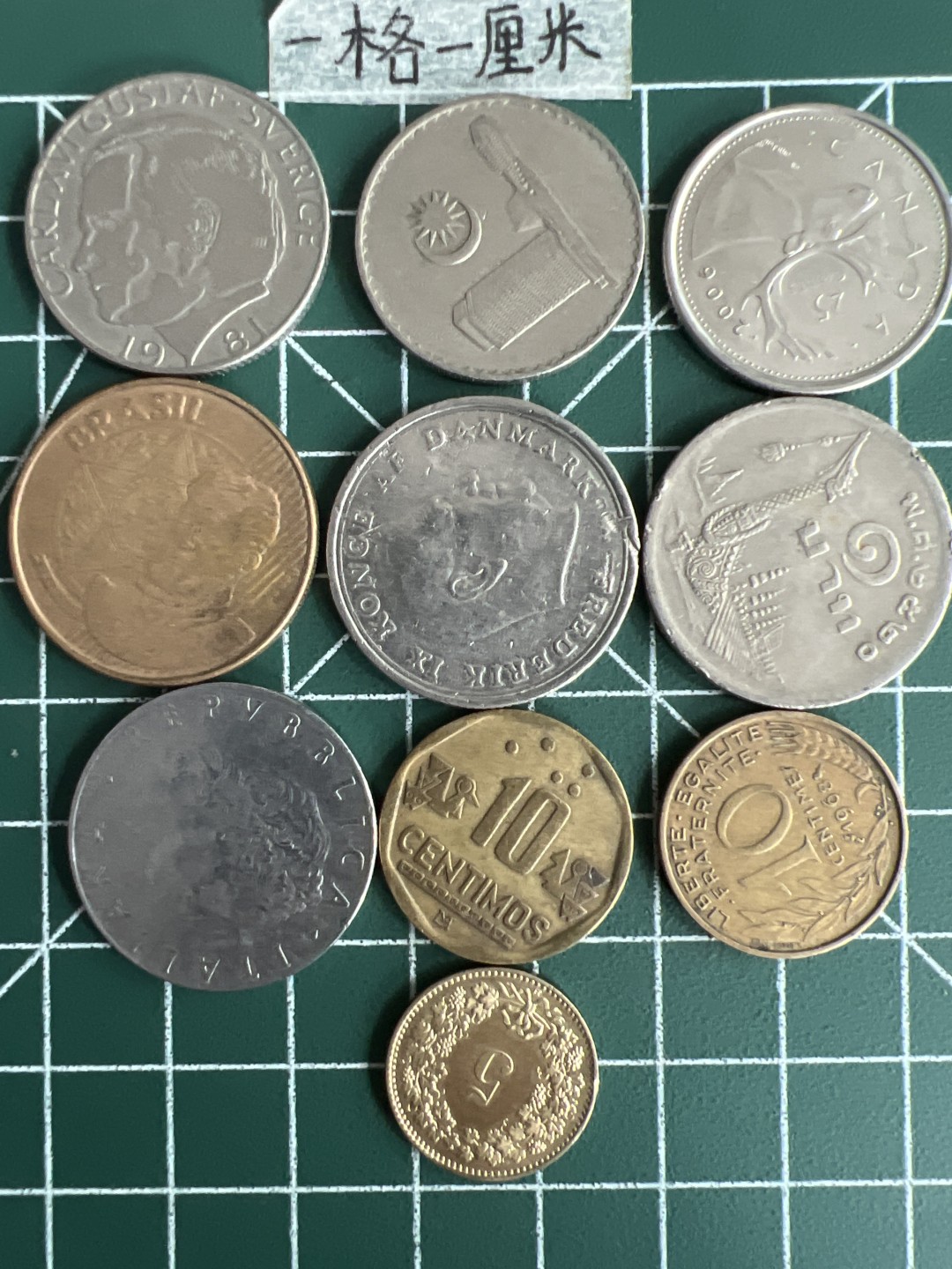 泡泡堂第三十七期  世界硬币专场（无押金，无佣金，捡漏，全场20包邮，偏远地区除外） 各种不同币十个