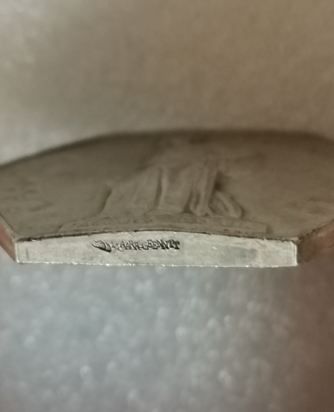 瓶子🏺第47期拍卖会 法国1900年左右证券交易所JETON六角银章