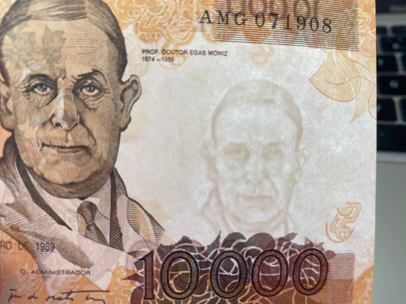 收藏联盟Quantum Auction 第175期拍卖 1989年葡萄牙10000埃库多斯 UNC-详细见图