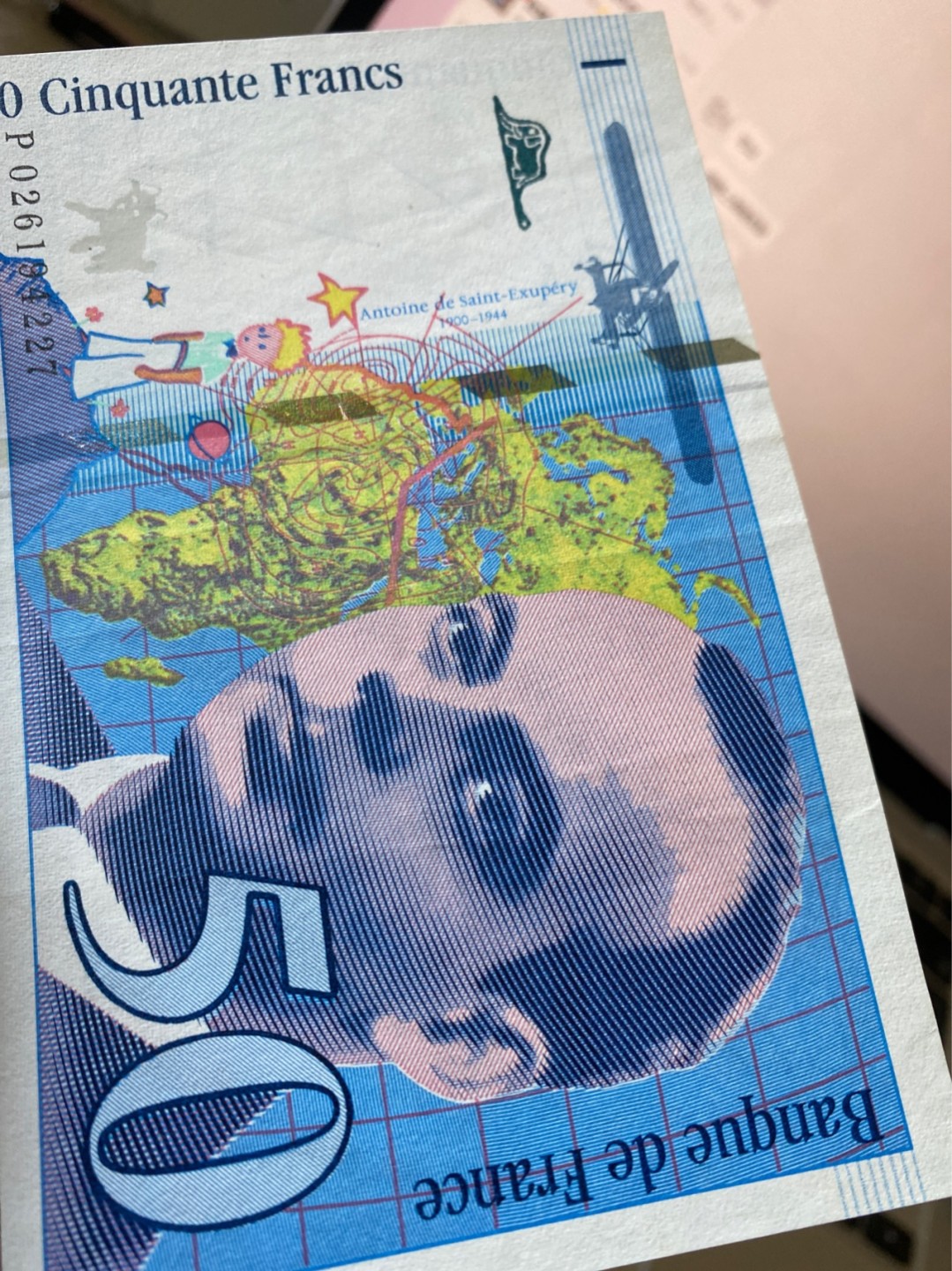 收藏联盟Quantum Auction 第175期拍卖 1994年法国50法郎 小王子 品相AU