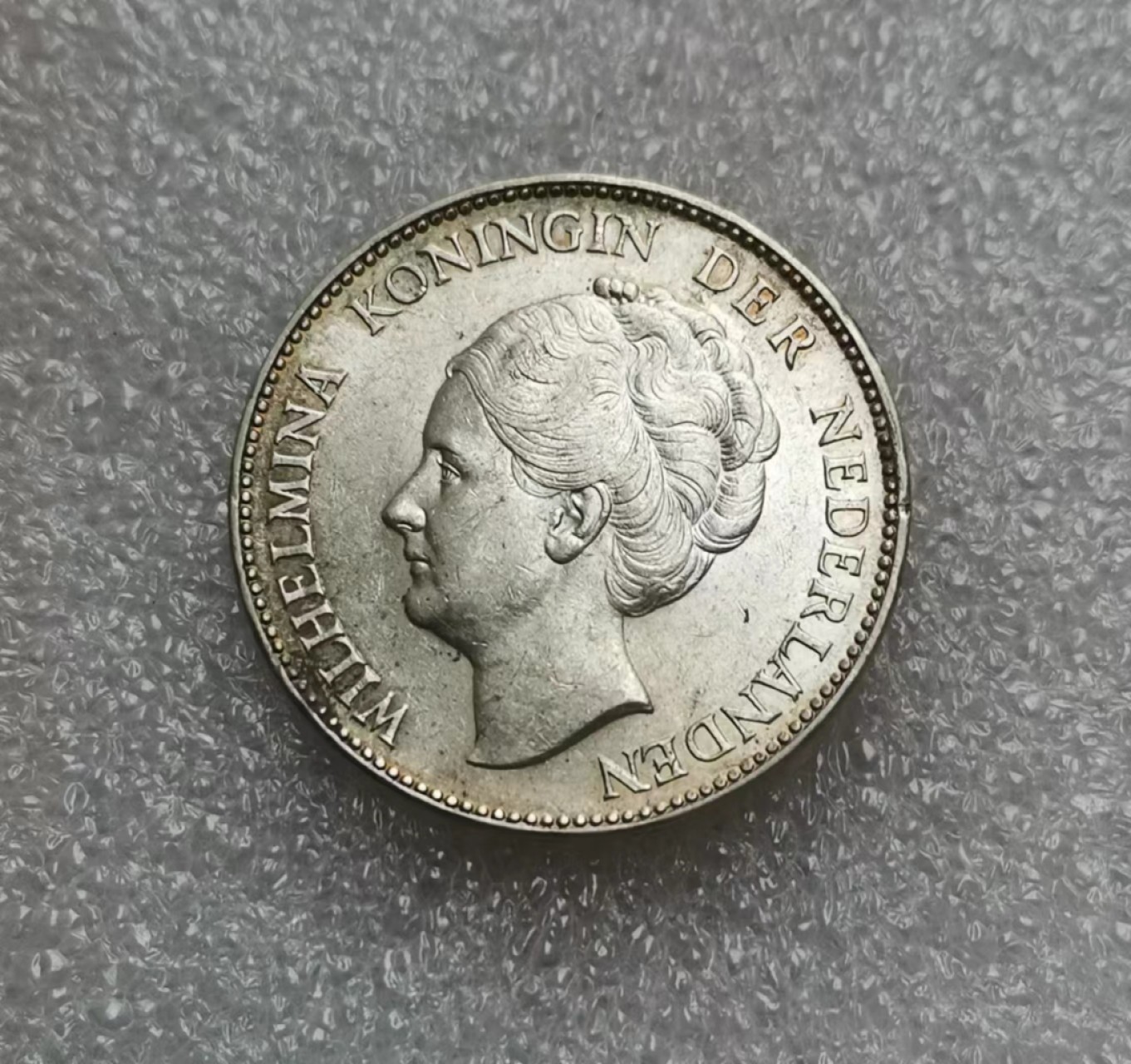 瓶子🏺第47期拍卖会 荷兰1939年威廉明娜女王1盾银币