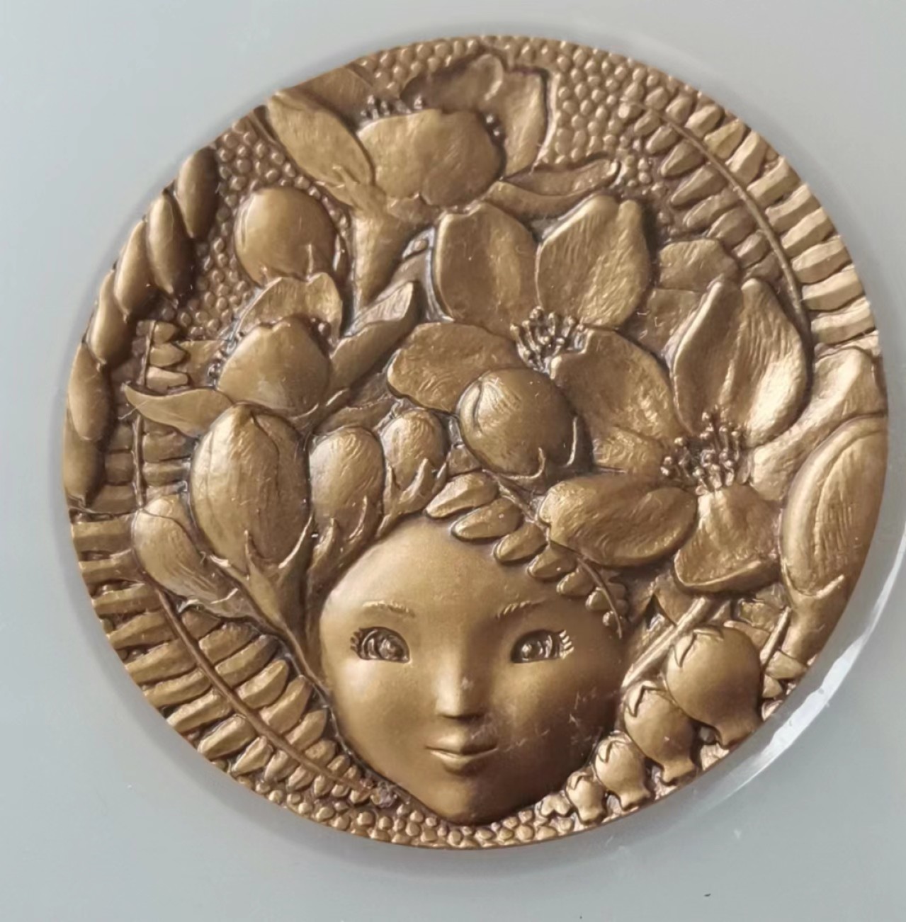 瓶子🏺第47期拍卖会 日本2005年平成十七年樱花纪念铜章