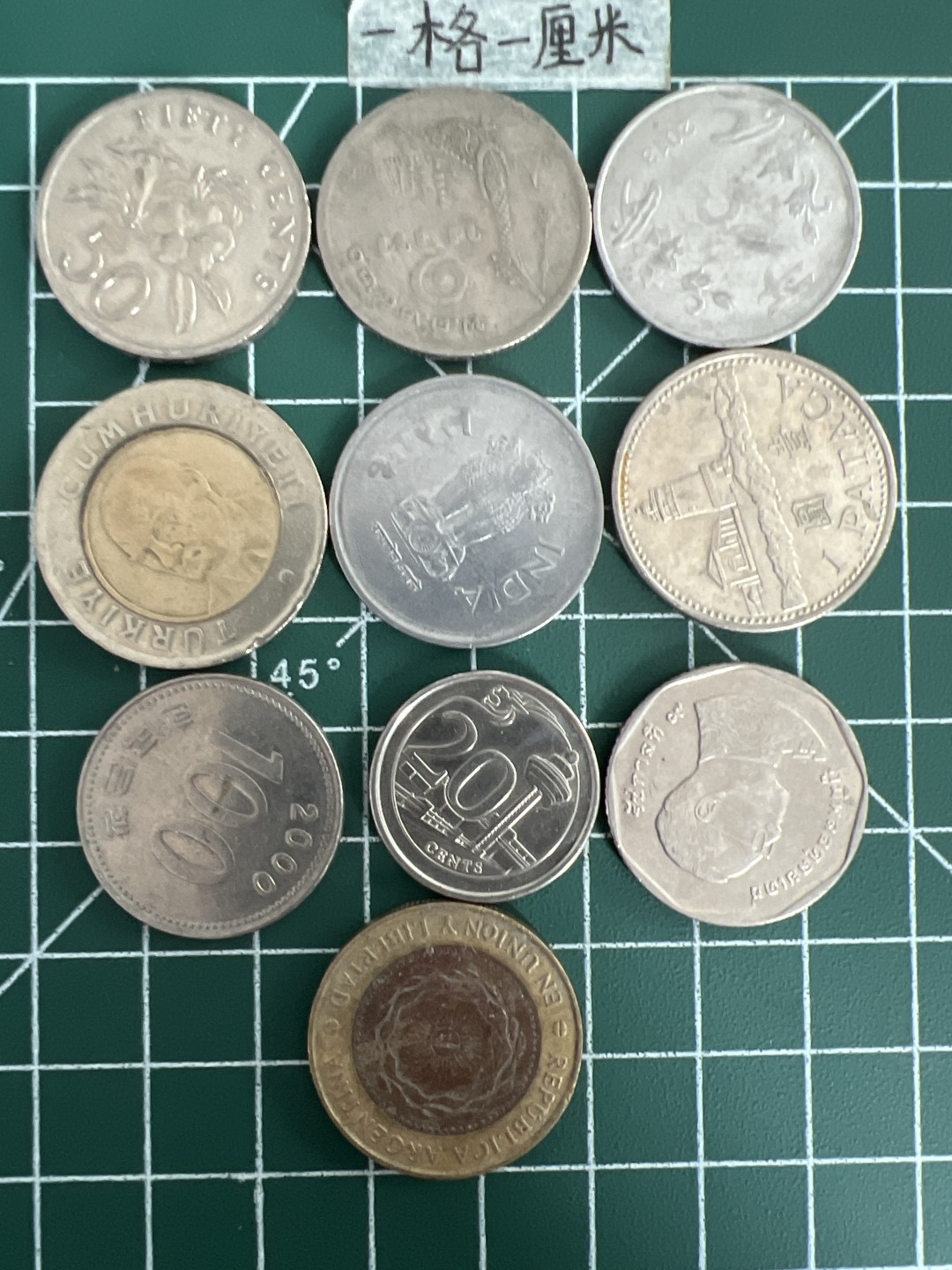 泡泡堂第三十七期  世界硬币专场（无押金，无佣金，捡漏，全场20包邮，偏远地区除外） 不同币十个