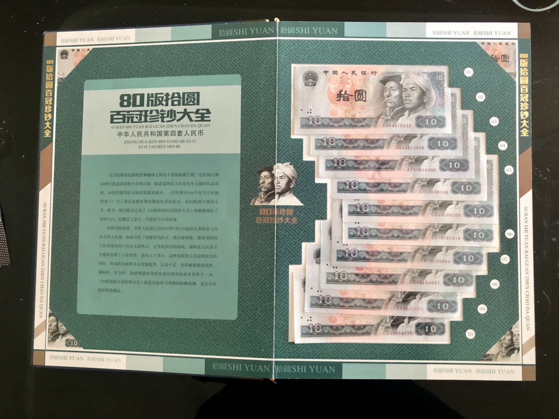 北极狼藏苑社-第25期 1034-89版拾元·百冠珍钞大金