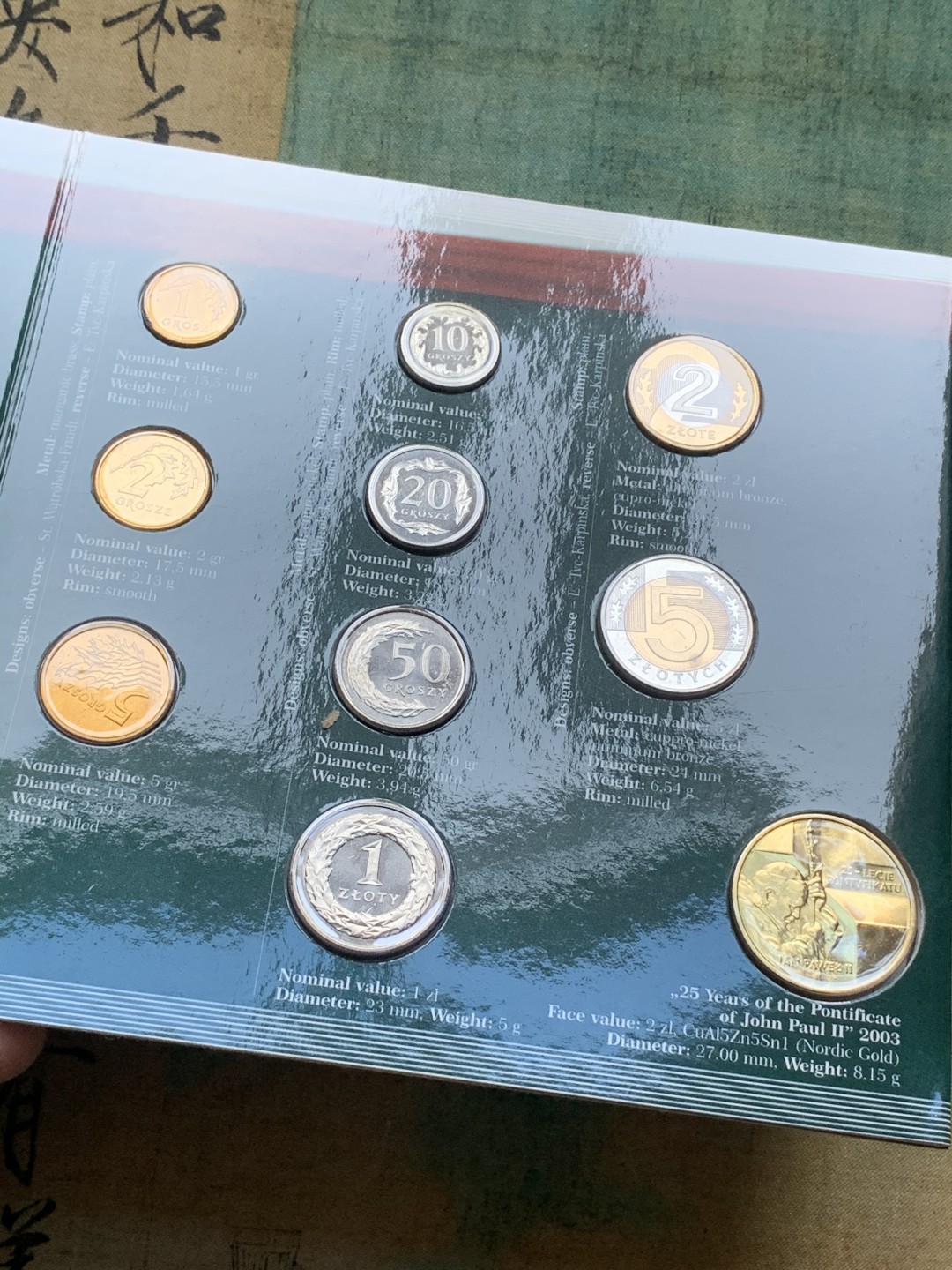 《竞宝斋》第74场-套币裸币专场 本周日，周一，周四.3场连拍（全场不限金额包邮） 卡装 波兰 1995/96年 十枚套 封装套币