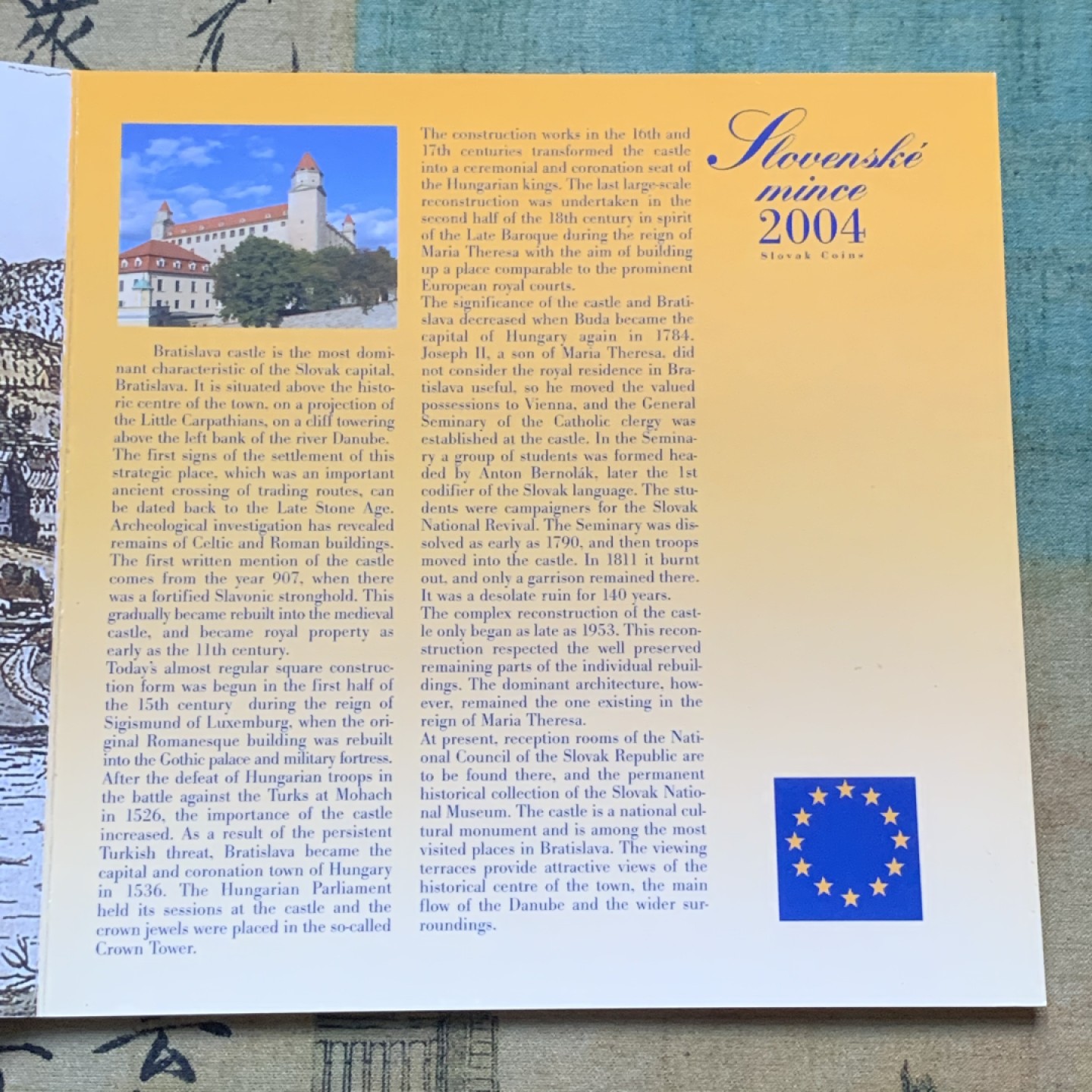 《竞宝斋》第74场-套币裸币专场 本周日，周一，周四.3场连拍（全场不限金额包邮） 卡装 斯洛伐克 2004年 六枚套 封装 套币