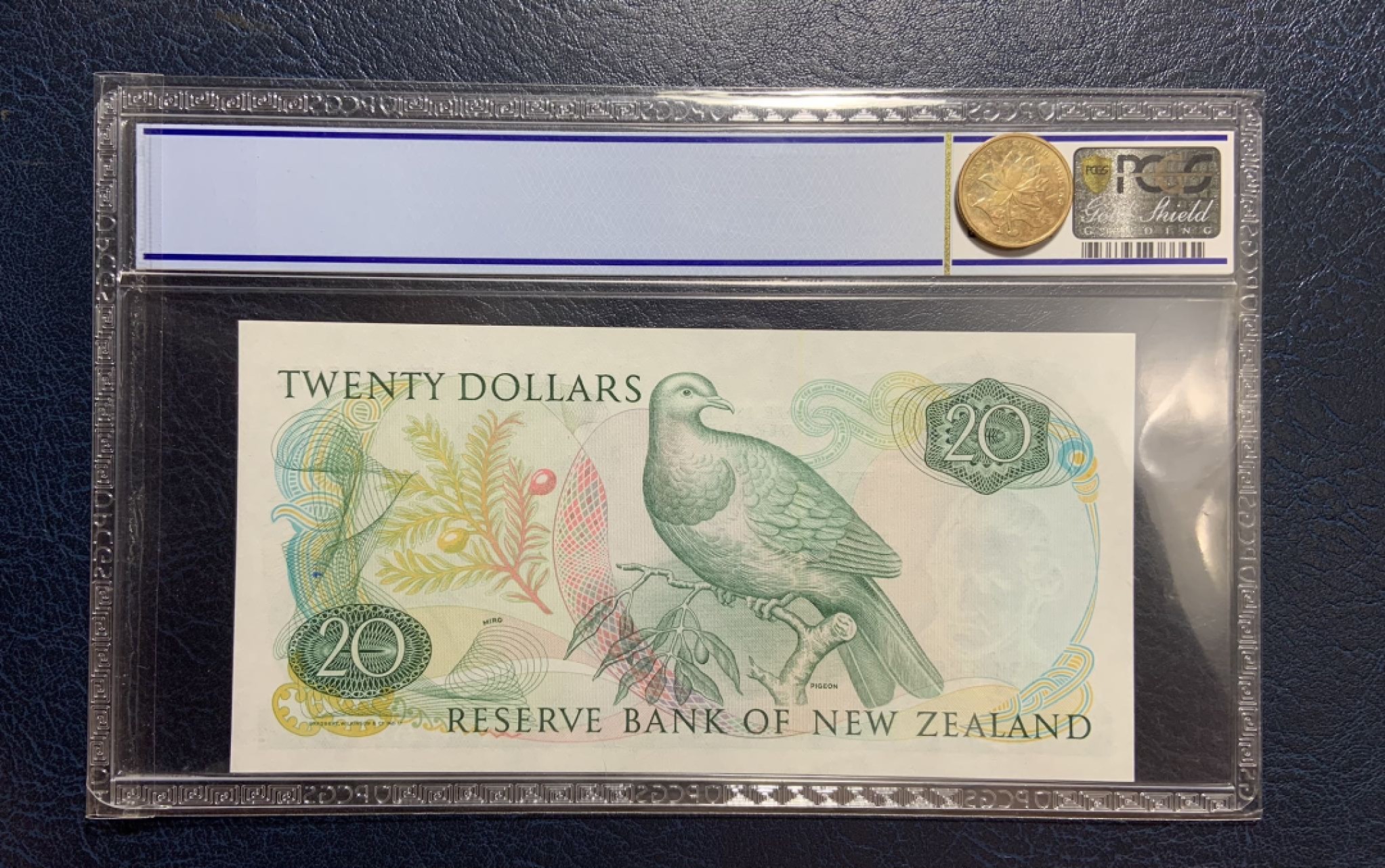 收藏联盟Quantum Auction 第175期拍卖 新西兰1985年20元的 PCGS67 花冠女王 BWC代印