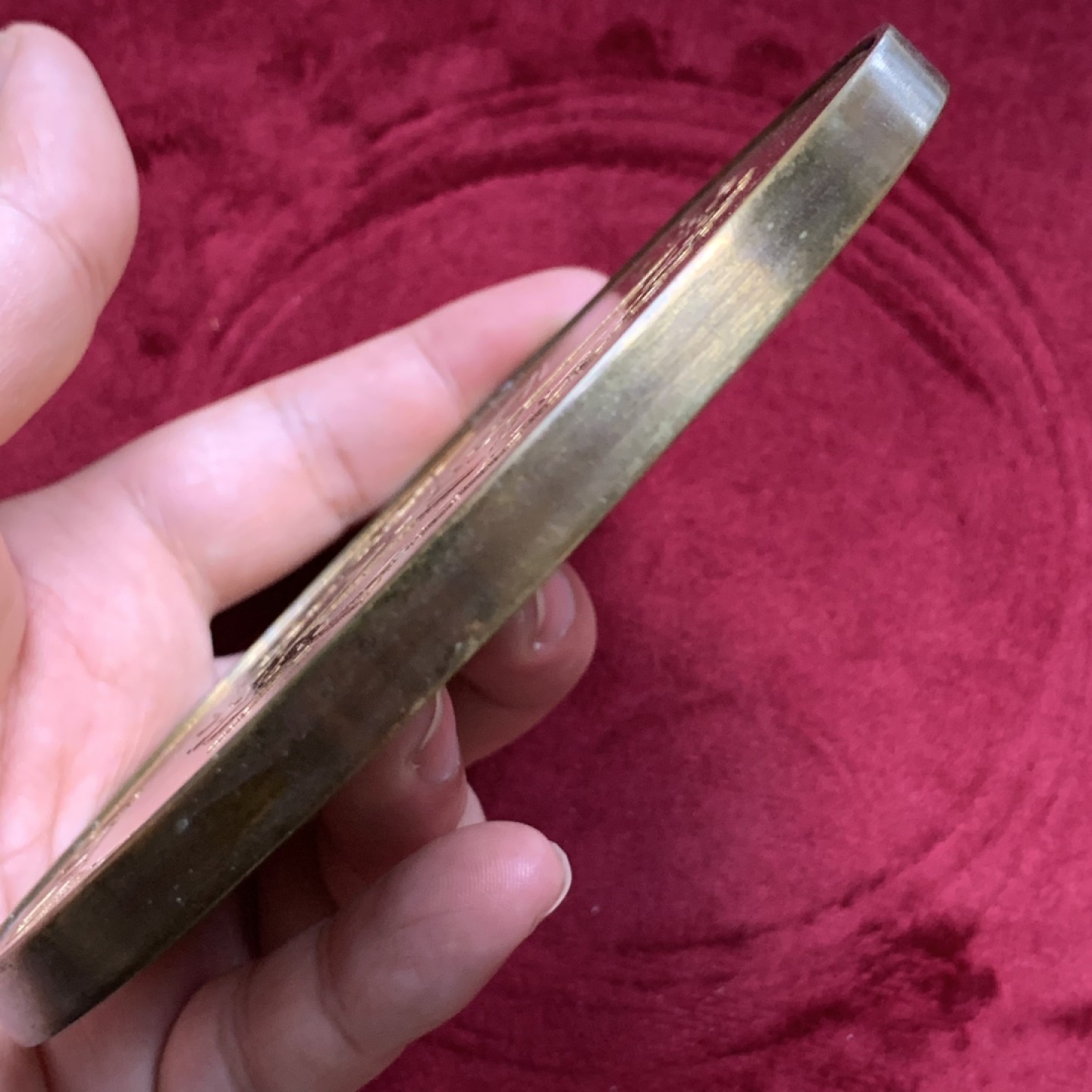 《竞宝斋》第74场-套币裸币专场 本周日，周一，周四.3场连拍（全场不限金额包邮） 苏联1980-81年陆军武装力量部大铜章 直径120mm 重340克