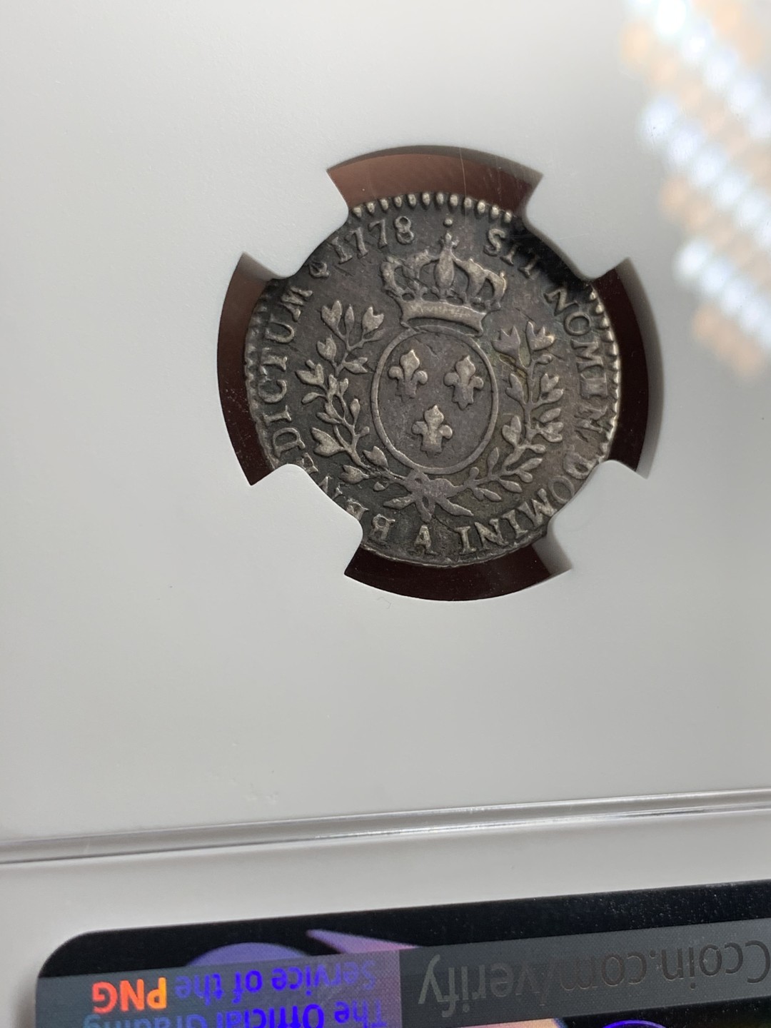 《竞宝斋》第74场-套币裸币专场 本周日，周一，周四.3场连拍（全场不限金额包邮） NGC-XF 法国 1778A年 路易十六 12S 银币 传世包浆 说有洗错杀了