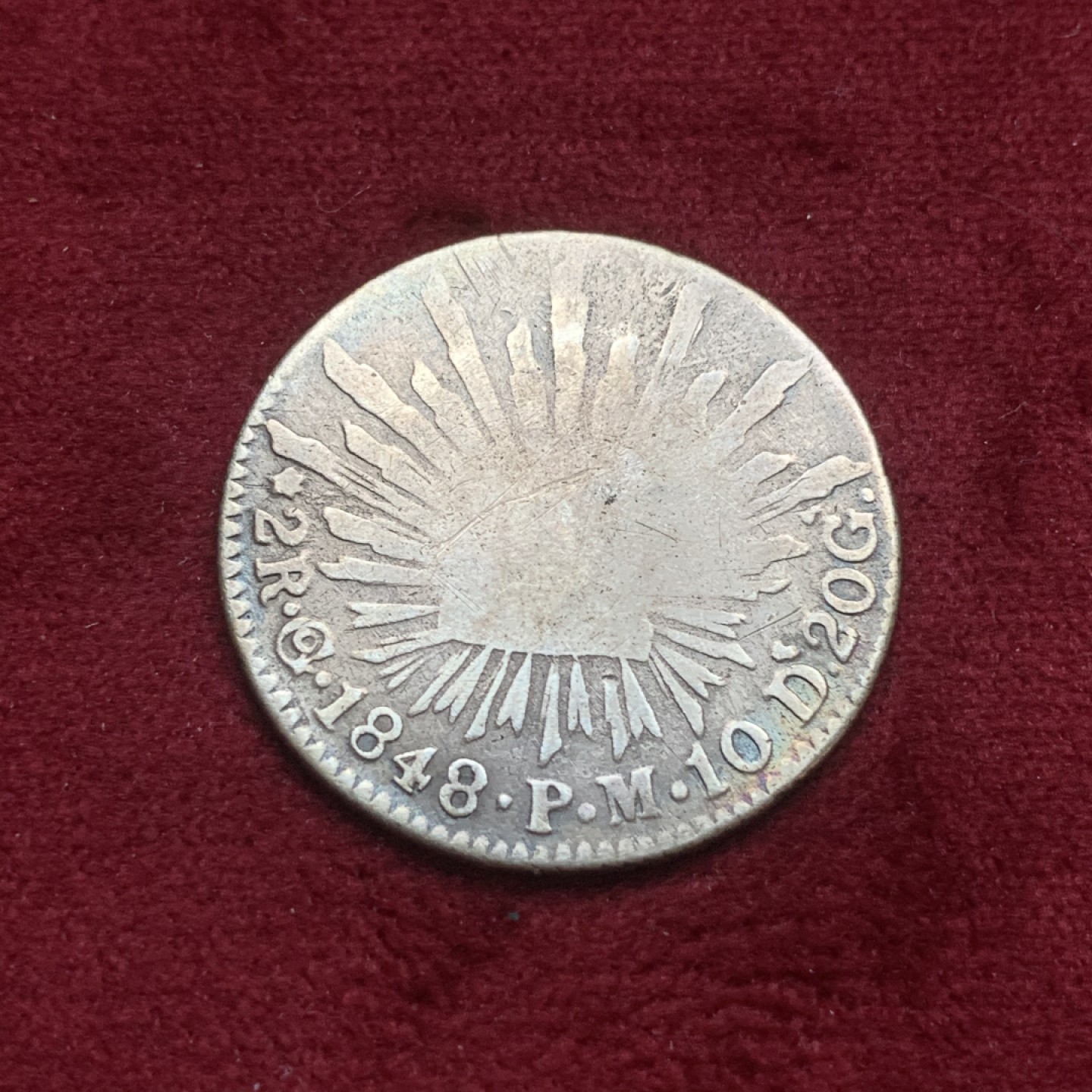 《竞宝斋》第74场-套币裸币专场 本周日，周一，周四.3场连拍（全场不限金额包邮） 墨西哥1848年Go厂 鹰洋小毫 2R银币 鹰洋的辅币都非常少见 