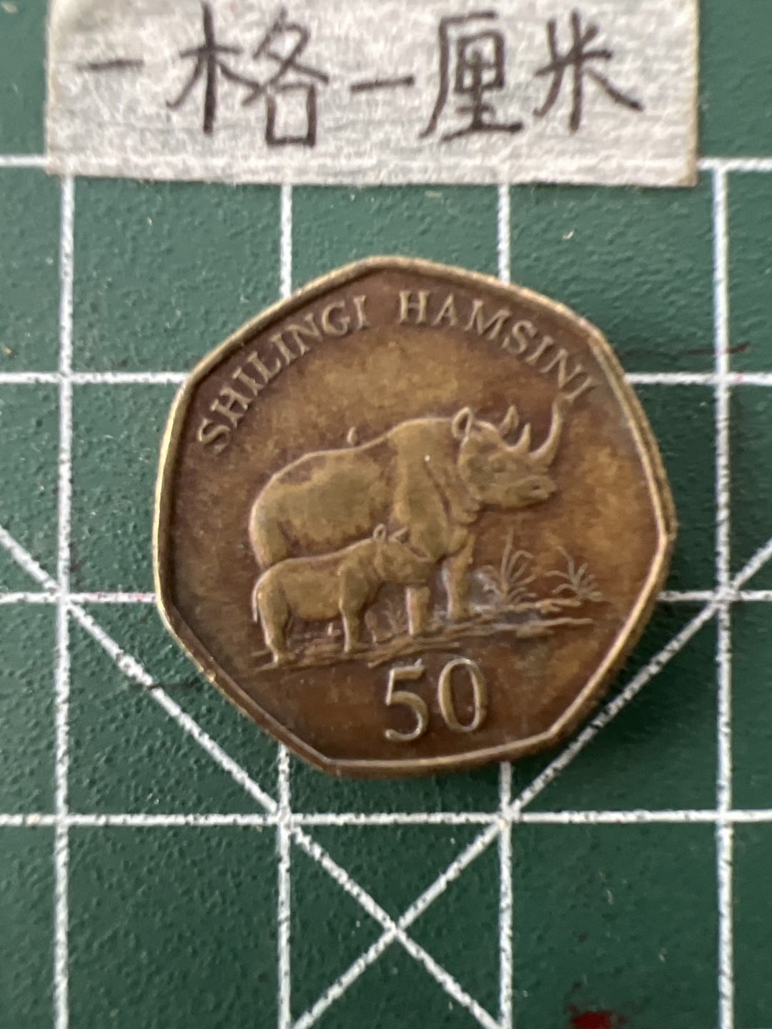 泡泡堂第二十六期  世界硬币纪念章专场（全场20包邮，偏远地区除外） 坦桑尼亚犀牛