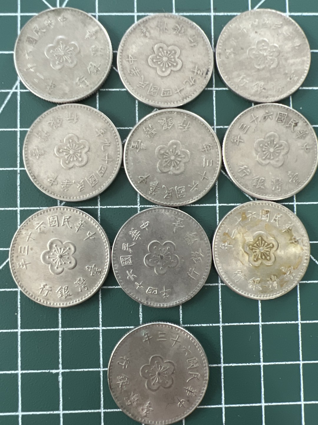 泡泡堂第二十七期   世界硬币纪念章专场（全场20包邮，偏远地区除外） 宝岛老一元十个