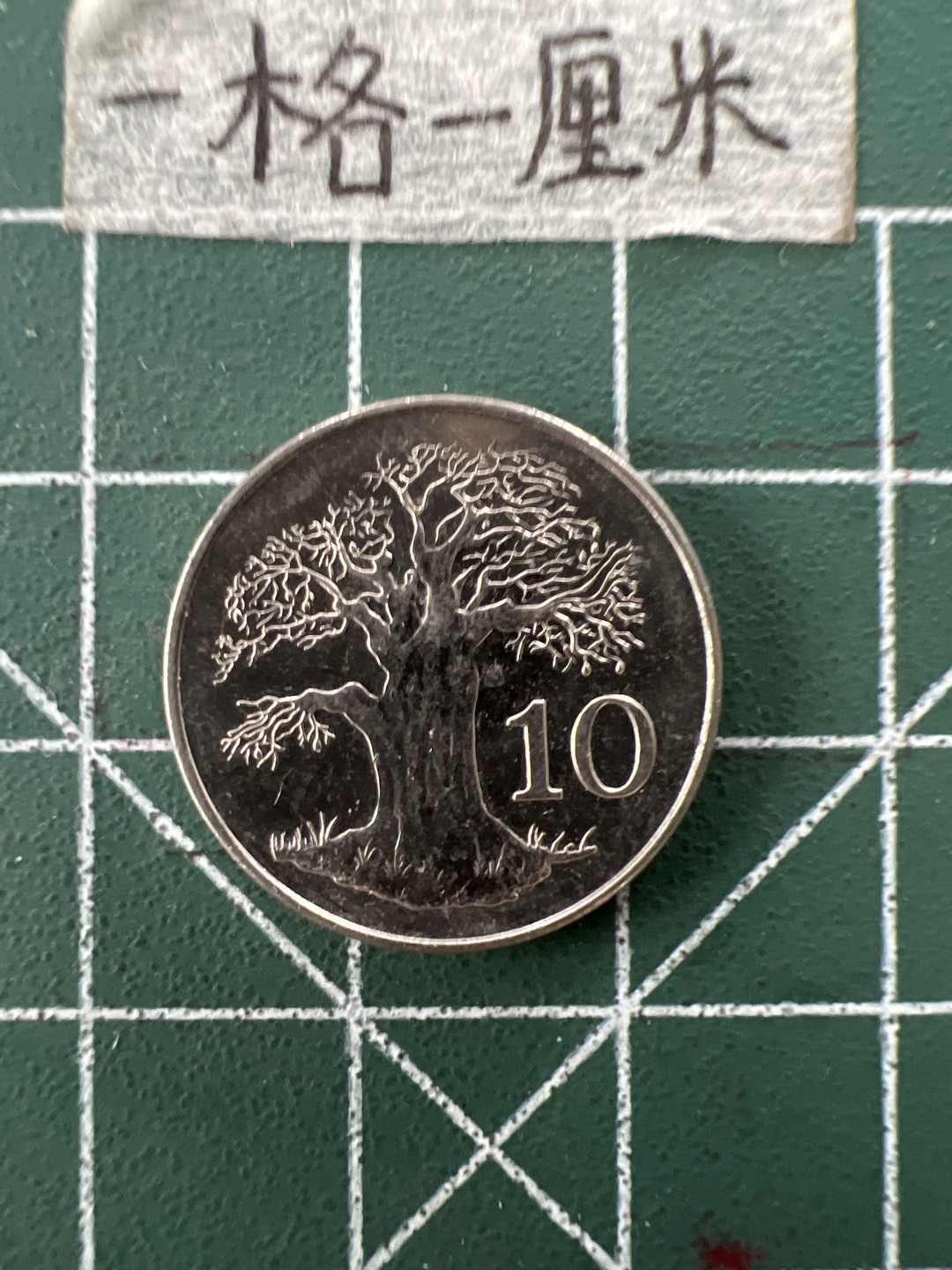 泡泡堂第二十七期   世界硬币纪念章专场（全场20包邮，偏远地区除外） 津巴布韦十分