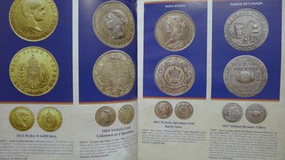 世界钱币章牌书籍专场拍卖11.01 艾瑞克·纽曼收藏钱币拍卖目录III