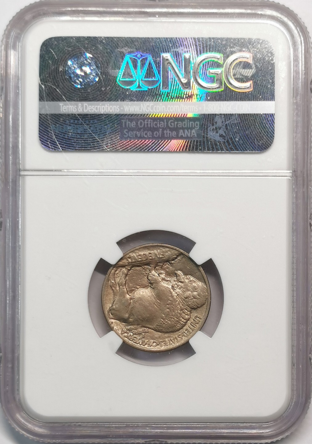 凡希社世界钱币微拍第二百零五期 1913美国水牛5分镍币NGC-MS63