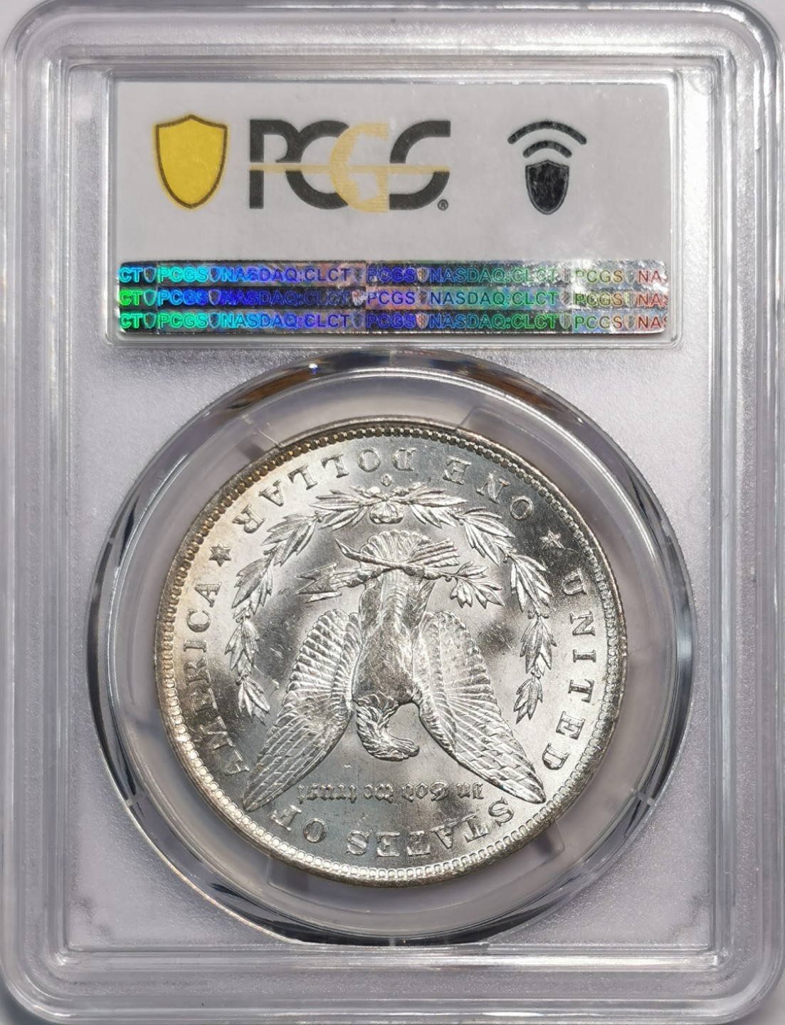 凡希社世界钱币微拍第二百零五期 1884O美国摩根壹元PCGS-MS64原银光！