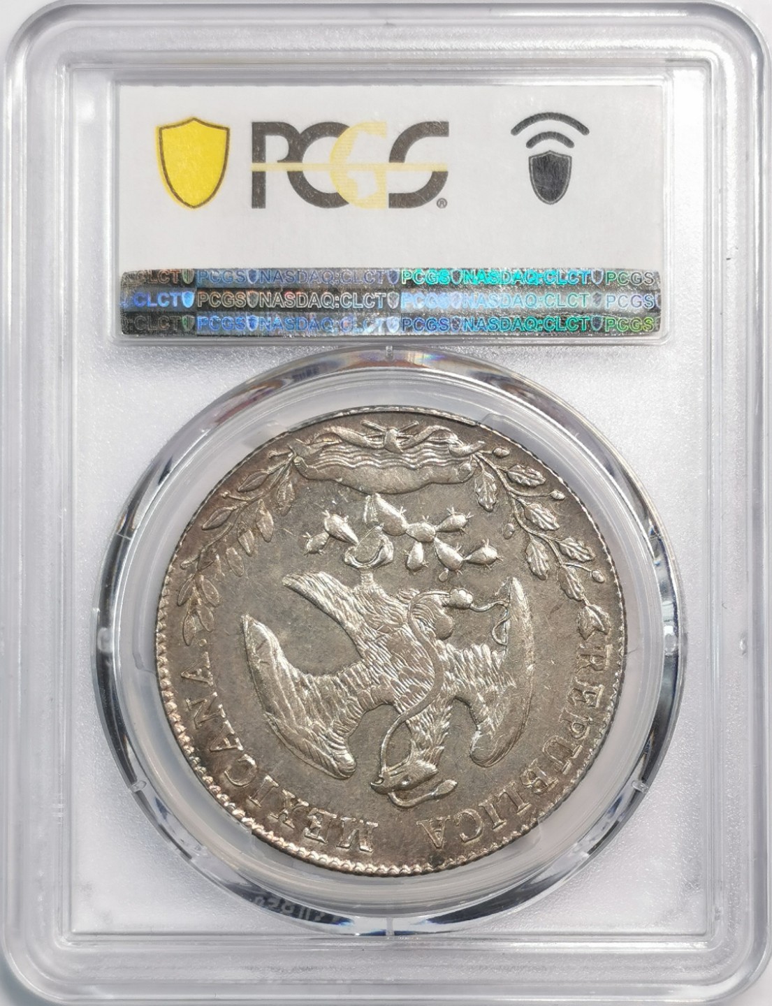 凡希社世界钱币微拍第二百零五期 1894MOAM墨西哥花边鹰洋PCGS-MS62
