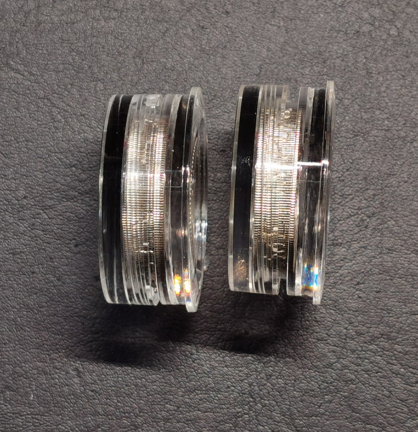 凡希社世界钱币微拍第二百零五期 1984/88英国加厚银镑两枚全品