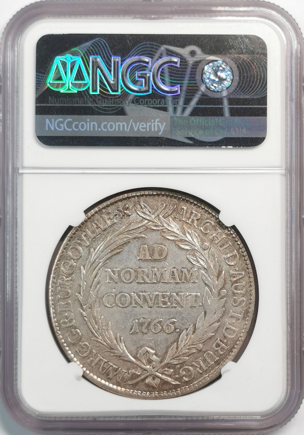 凡希社世界钱币微拍第二百零五期 1766奥地利布尔高泰勒大银NGC-AUD