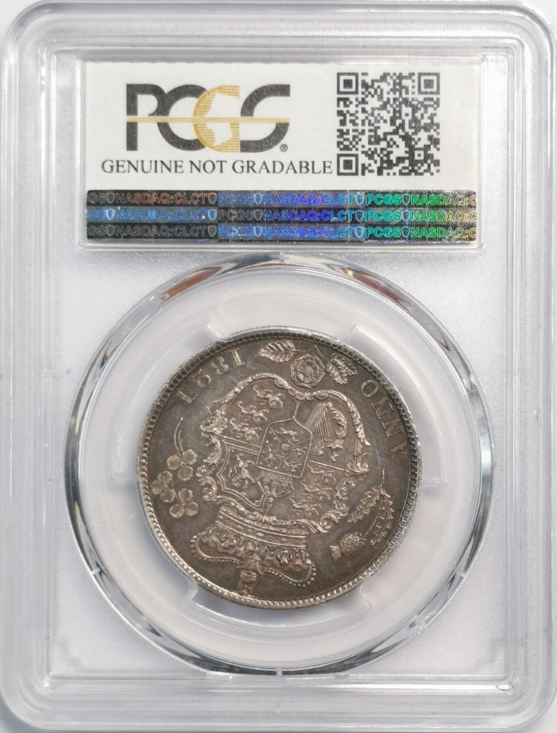 凡希社世界钱币微拍第二百零五期 1821英国乔四1/2克朗PCGS-UNCD