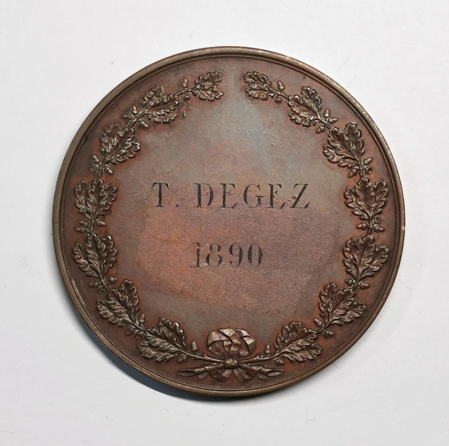 凡希社世界钱币微拍第二百零五期 比利时铜章7 56mm