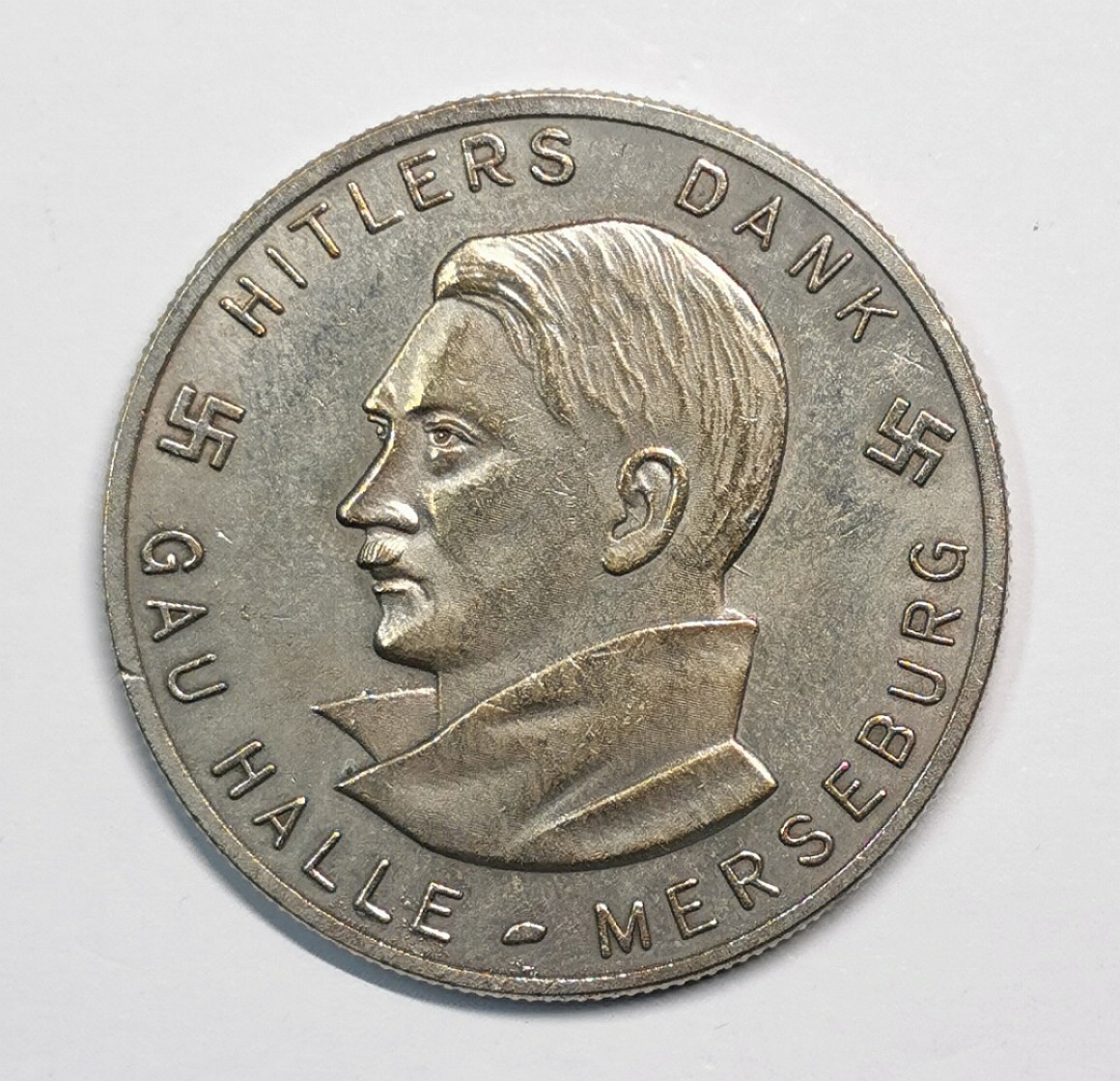 凡希社世界钱币微拍第二百零五期 1933/34元首纪念章 材质不明