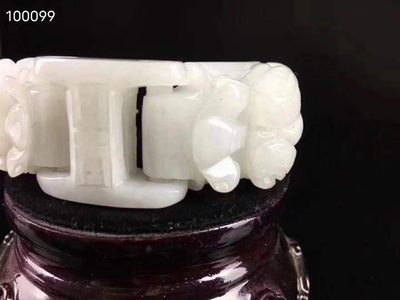 和田白玉手链，玉质细腻油润白度一级 和田白玉手链，玉质细腻油润白度一级