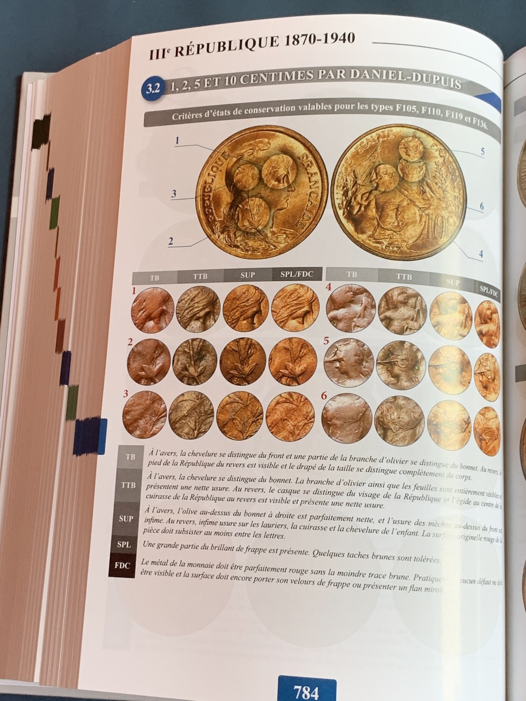 《竞宝斋》第75场-本周日，周一2场连拍（全场不限金额包邮） 原封精装本 法国2019钱币目录 从造币工艺，雕刻师，标识标志，细分版别都有详尽的分类 厚达1126页！可谓是法币的百科全书，难得