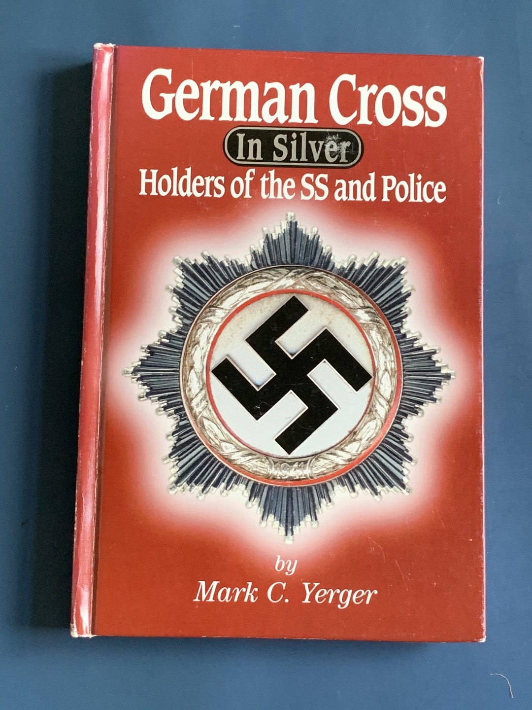 《竞宝斋》第75场-本周日，周一2场连拍（全场不限金额包邮） 德国十字勋章（银章）作者签名版