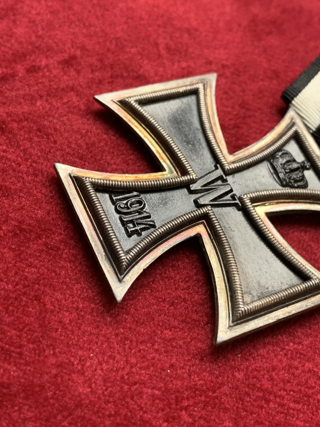 《竞宝斋》第75场-本周日，周一2场连拍（全场不限金额包邮） 德国一战二级铁十字勋章，品相状态好