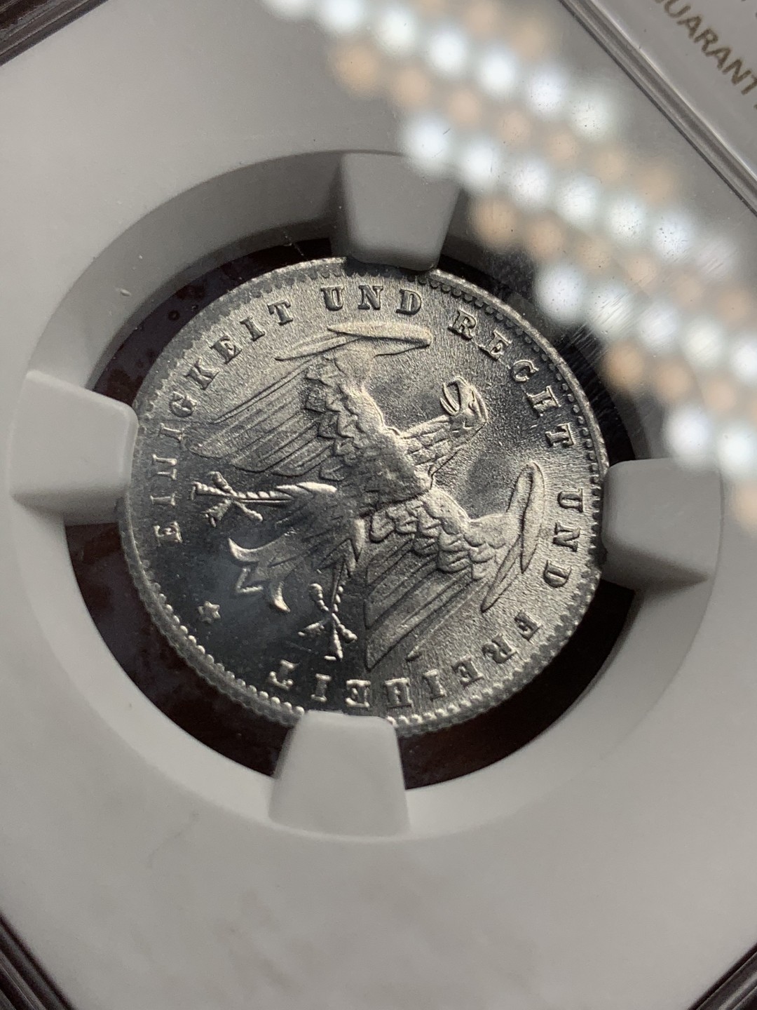 《竞宝斋》第75场-本周日，周一2场连拍（全场不限金额包邮） NGC MS66 1923D德国200马克 超高分！